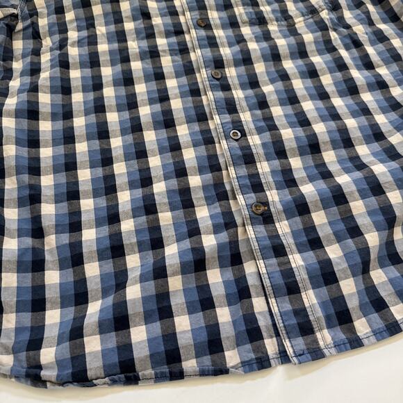 Carhartt Plaid Button Down Shirt Relaxed Fit Short Sleeve‎ Large Workwear Skater - Picture 3 of 9
